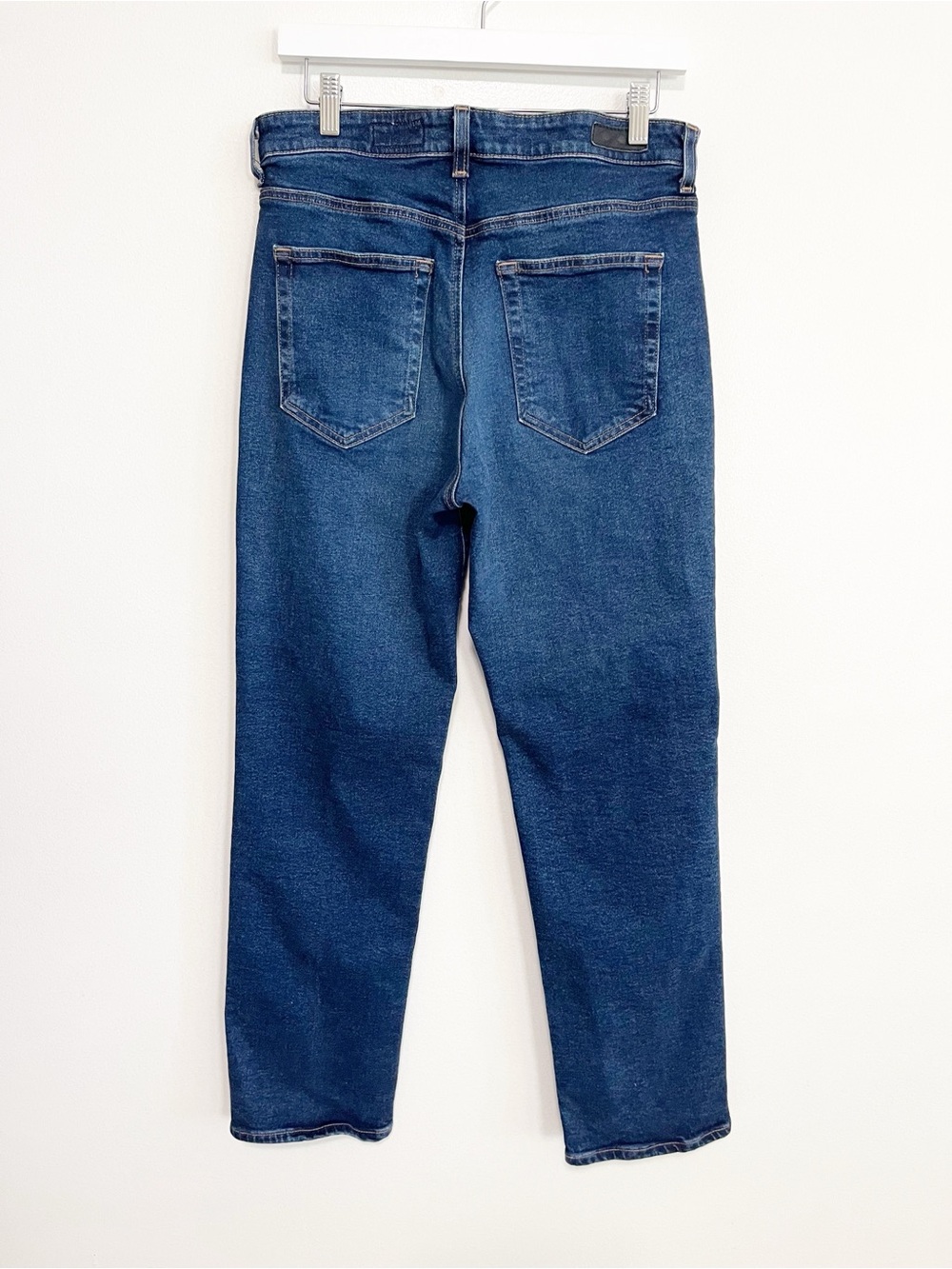 BOGO! AG Saige High Rise Straight Leg Jeans in Gondola Dark Wash size 31 - Picture 7 of 10